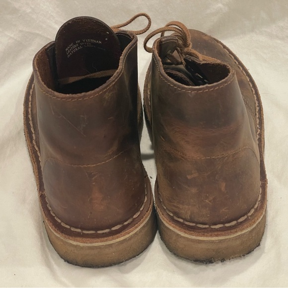 Clarks Brown Desert Chukka Boots with Suede Upper and Crepe Sole. - Picture 5 of 12
